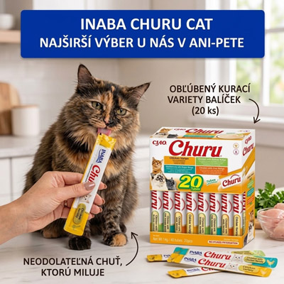 Inaba Cat Churu Multipack kuracie - 20ks foto